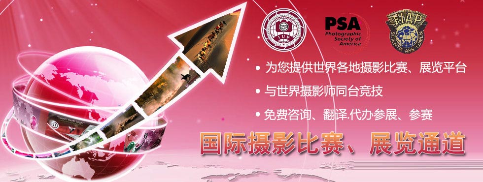 國際攝影比賽、參展通道